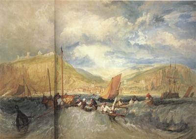 Joseph Mallord William Turner Hastings:Deep-sea fishing (mk31) Spain oil painting art